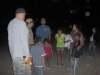 These participants are learning about nighttime creatures.
